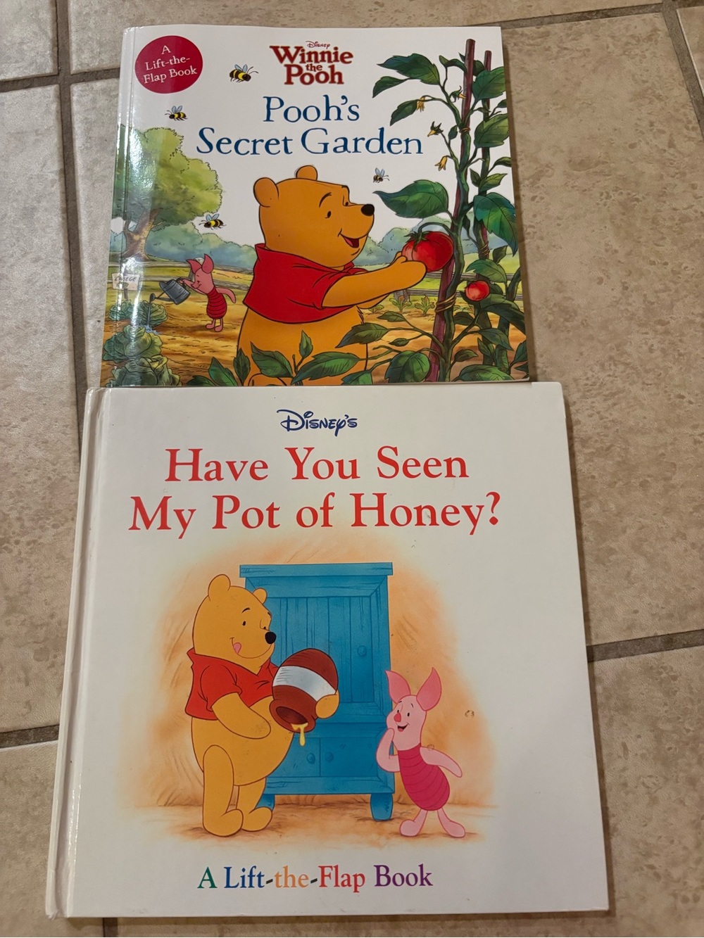 Winnie the Pooh Lift-the-flap books (2)
